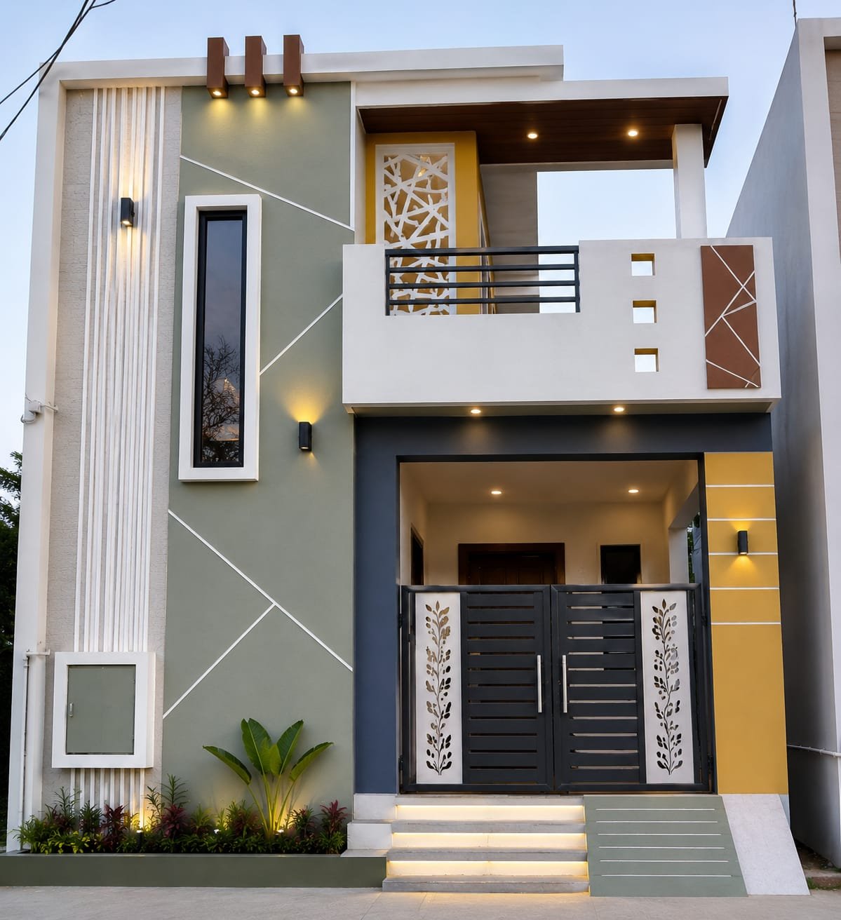 500 sqft 1 BHK House in Sevvapet - West Facing