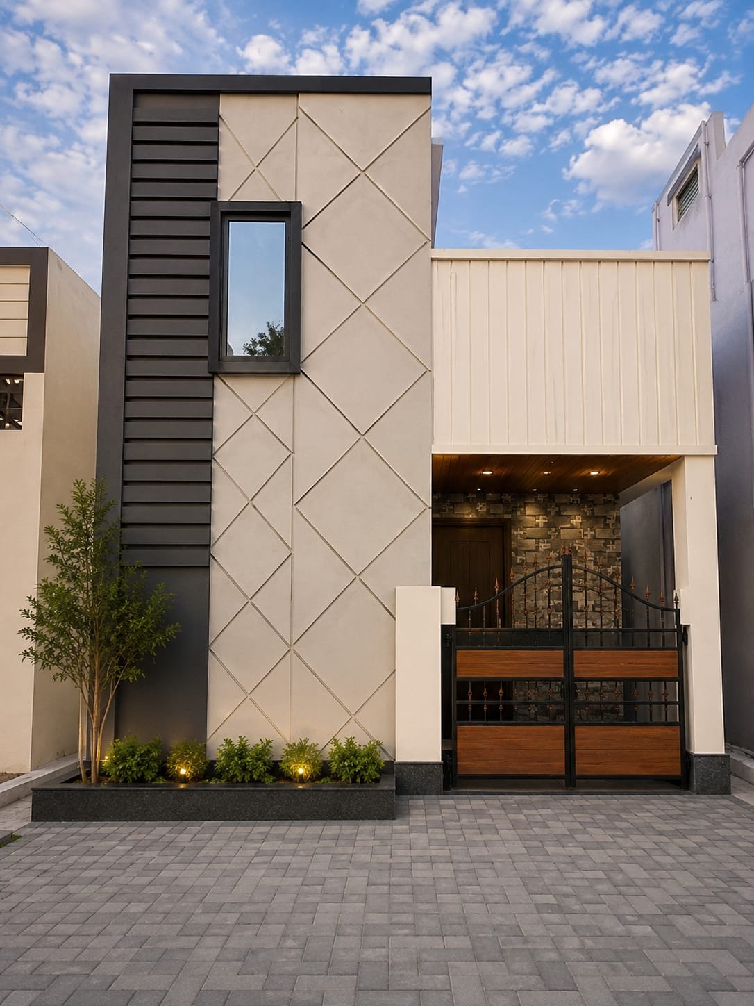 693 sqft 2 BHK House in Sevvapet - North Facing